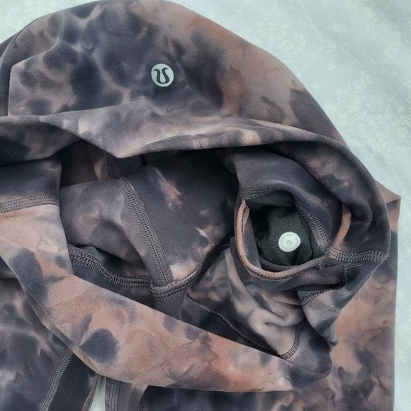 Lululemon Align Pant 28" - Diamond Dye Graphite Grey Pink Pastel - Size 6 - Picture 4 of 13